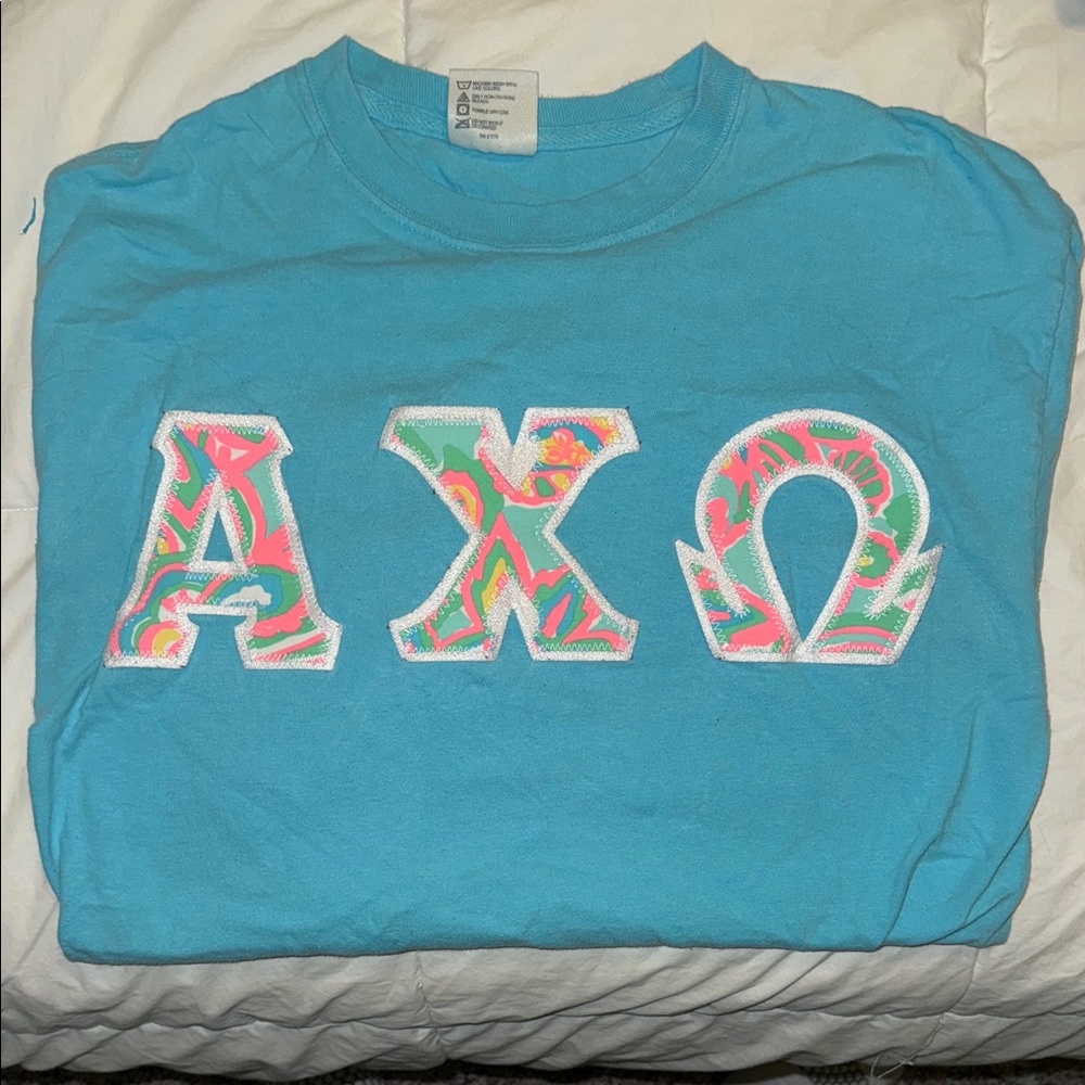 Alpha Chi Letter Shirt